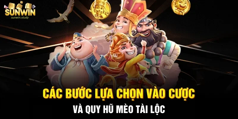 Các bước lựa chọn vào cược và quy hũ mèo tài lộc